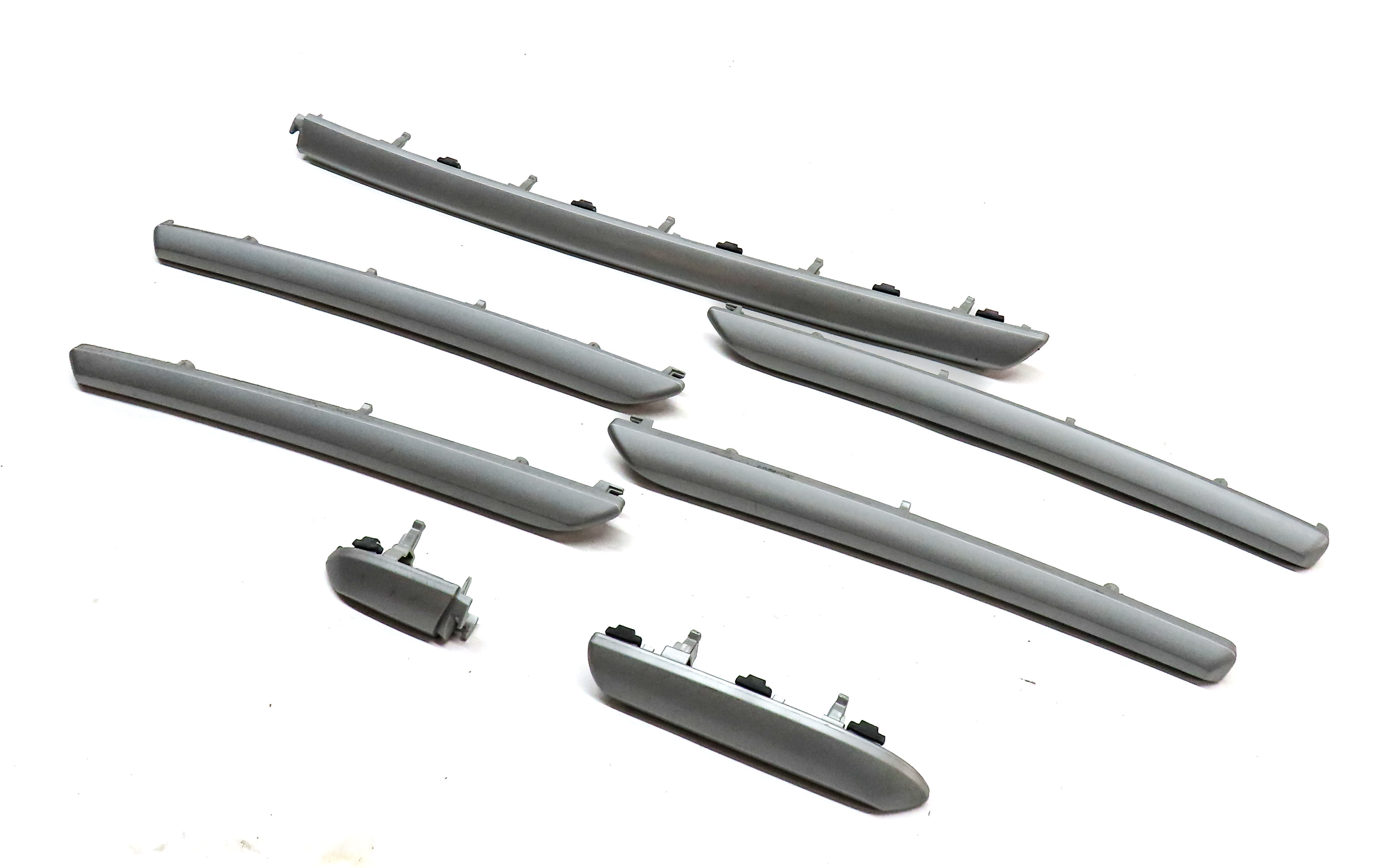 2017 AUDI A3 (8V) INTERIOR DASH FRONT/REAR DOOR TRIM SET/7 (Micrometallic) — exact item pictured